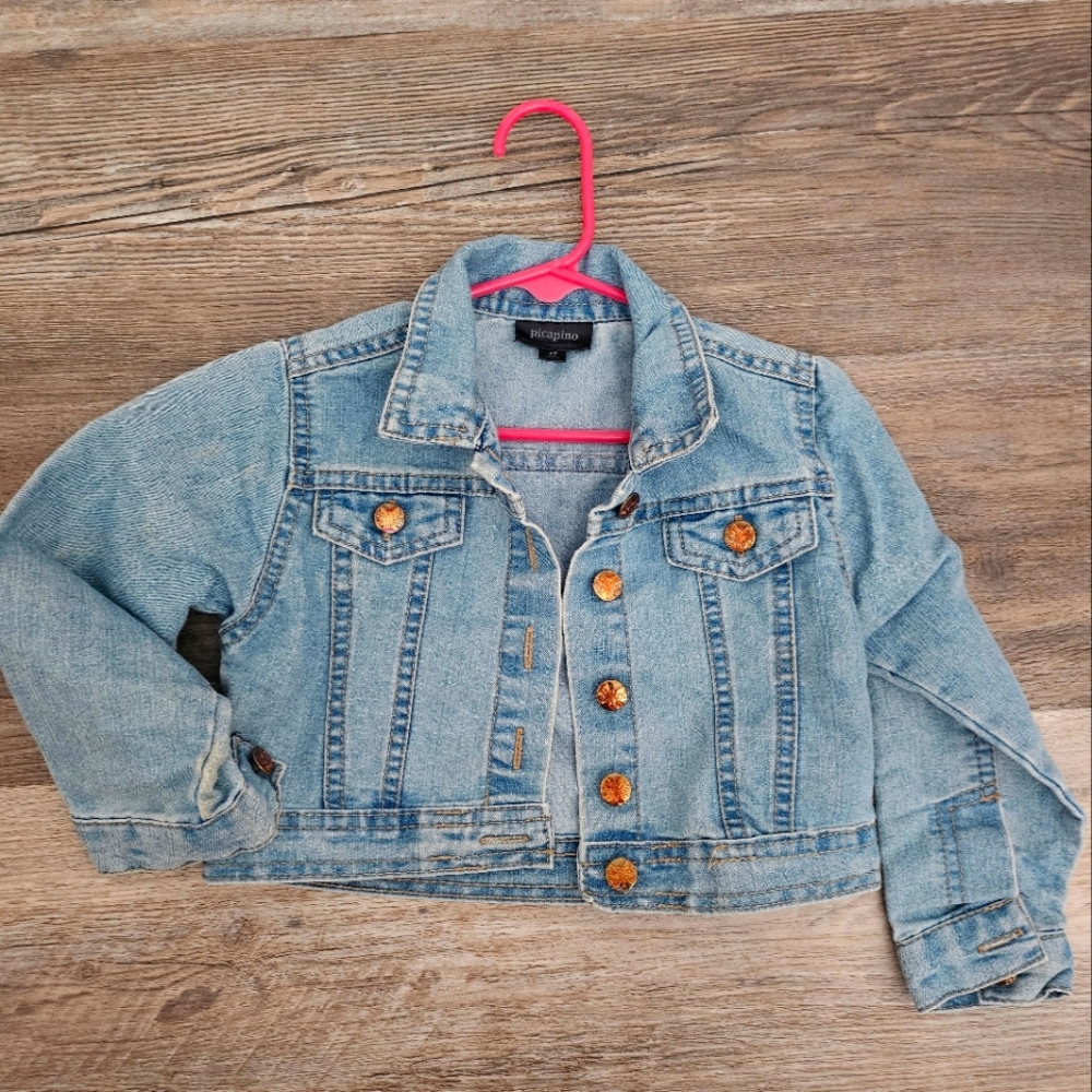 Light Denim Toddler Jacket